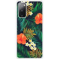 Samsung Bedrukt siliconen hoesje compatibel met Galaxy S20 FE Tropical