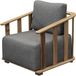 AVH-Collectie Milano Teakhouten Lounge Tuinstoel