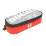 GIOCHI PREZIOSI Ducati Etui ovaal formaat 21,6 x 6 x 9,8 cm, reflecterende stof, perfect voor school of kantoor en voor alle motorliefhebbers, Rood, M, Casual