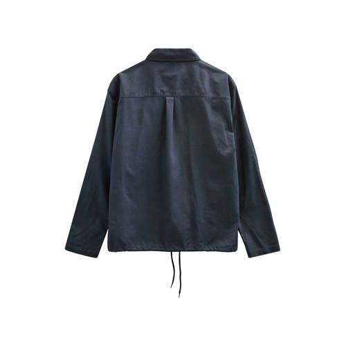 Anerkjendt Overshirt Dark Blue Linen
