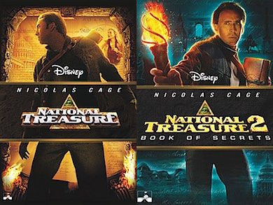 Movie National Treasure/National Treasure 2: Book Of Secrets blu-ray