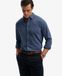 Superdry Vintage Destroy Piqué Overhemd met Lange Mouwen Blue XL