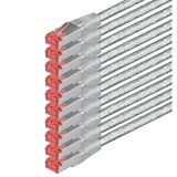 1aTTack Cat6 S/FTP netwerkkabel 5m Transparant