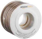 Amazon Basics 16-gauge luidsprekerkabel, 1,3 mm2, 15,24 m, transparant