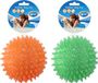 Duvoplus - Speelgoed Voor Dieren - Hond - Tpr Egelbal Drijvend 12cm Oranje/groen - 1st