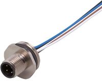 ifm Electronic E11295 Inbouwstekker Aantal polen (sensoren): 4 Stekker, recht 0.12 m 1 stuk(s)