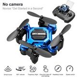 SZSMART Mini Drone Pliable, Avion Portable à Altitude Fixe pour Enfants (3 Batteries - Autonomie : 10 min - Bleu)