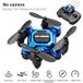 SZSMART Mini Drone Pliable, Avion Portable à Altitude Fixe pour Enfants (3 Batteries - Autonomie : 10 min - Bleu)