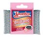 Spontex Brillant Reinigingspad voor gevoelige oppervlakken, krasvrij en extreem lang houdbaar, op kleur gesorteerd, 1 stuk (1 stuk)