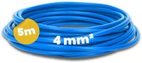 Kalitec 5 meter H07V-K 4 mm² blauwe bedradingskabel