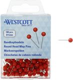 Westcott markeerspelden - rood - doos met 100 stuks