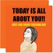 Stuff4 Grappige verjaardagskaarten, All About You, Rude Birthday-kaarten voor mama, zus, vrouw, dochter, Nan, Girlfriend, 145 mm x 145 mm Greeting Cards, Joke Humor 30e 40e 50e dagkaarten, meerkleurig