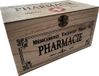 Merkloos / Sans marque Wan GmbH Opbergdoos voor medicijnen met deksel - Houten medicijnbox (23x13x13 cm)