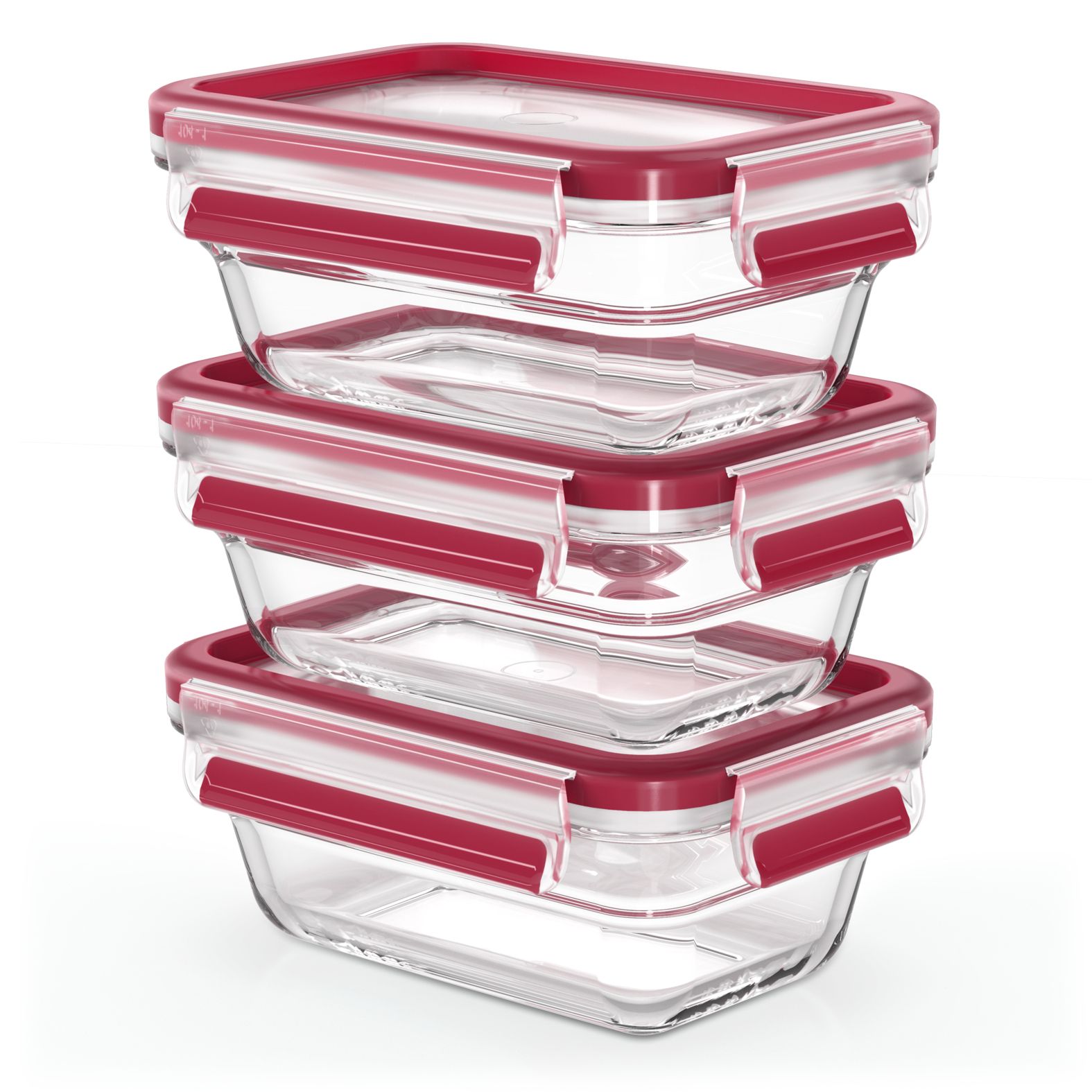 Tefal MASTERSEAL GLASS VERSHOUDBAKJE 3X 0,45L