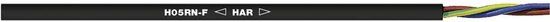 Lapp 1600250/100 Aansluitkabel H05RN-F 2 x 0.75 mm² Zwart 100 m
