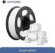 Filament d'impression 3D - PLA 1.75mm Haute Vitesse - Impression Rapide - Bobine de 3kg - Blanc Brillant
