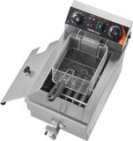 VEVOR Commerciële Elektrische Friteuse 3000W 9L RVS Upgrade 200°C