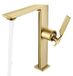 Merkloos Hoogwaardige, gouden badkamerkraan - elegant design