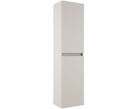 Saniclass Chaci Hoge Kast - 140x35x27cm - 2 deuren - mat cotton (beige)