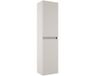 Saniclass Chaci Hoge Kast - 140x35x27cm - 2 deuren - mat cotton (beige)