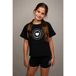 Papillon sportshirt - zwart