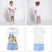 Bluey Cerda Pyjama "Bluey" French Terry short kids series 2 Jaar