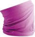 Beechfield Multifunctionele morf sjaal roze met geometrische print