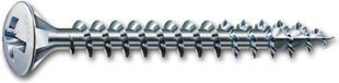 Spax Spaanplaatschroef lenskop verzinkt pozidriv 3.5 x 20mm