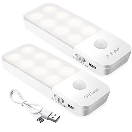 Oreunik Bewegingssensorlicht - 2-pack - USB Oplaadbaar Nachtlampje