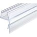 Aquasys Porte en verre Joint de douche 10-12 mm 180° verre-verre plastique, 500 mm