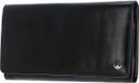 Golden Head Leren portemonnee Colorado RFID Protect Damenbörse 2802 Schwarz zwart