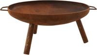 vidaXL - Vuurplaats - 67,5x58x22,5 - cm - staal