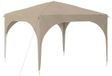 vidaXL Pop-up Feesttent 290 x 290 x 245 cm Crèmekleurig