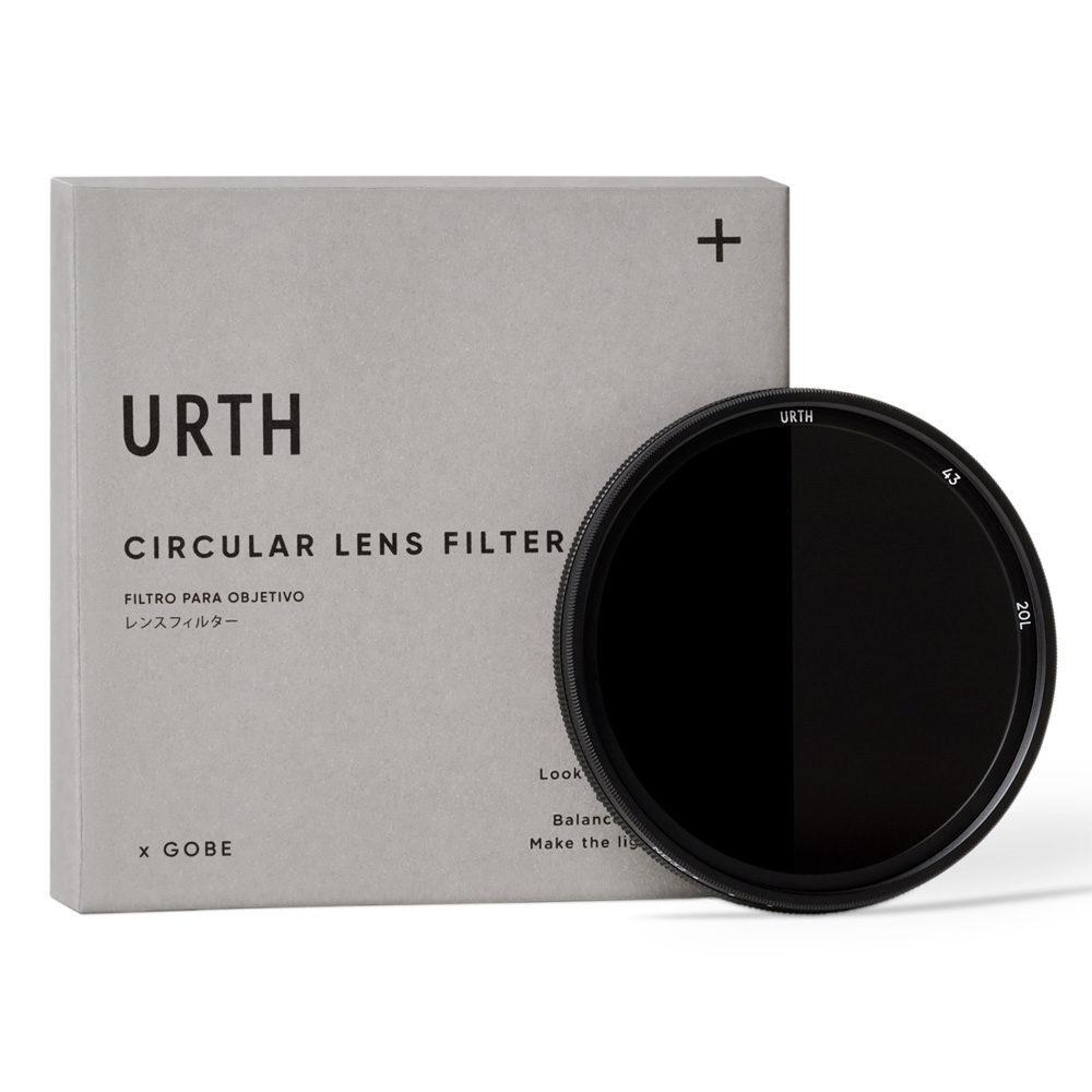 Boeken Urth 43mm ND8-128 (3-7 Stop) Variable ND Lens Filter Plus+