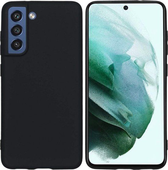 iMoshion Hoesje Samsung Galaxy S21 FE - Color Backcover - Zwart