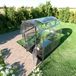 KLASIKA Serre en polycarbonate slim 2x2m 4m² + lucarne automatique