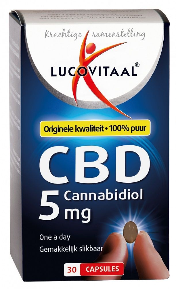 Lucovitaal CBD 5mg Capsules - 8713713038292