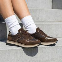 Feyn Feyn Kivian Sneakers bruin Suède K-Leest