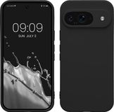 kwmobile telefoonhoesje geschikt voor Google Pixel 9 - Hoesje voor smartphone - Precisie camera uitsnede - In mat zwart