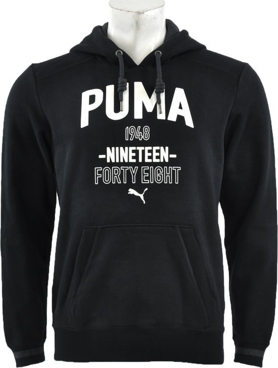 PUMA - Style ATHL. Hooded Sweat FL - Heren - maat M