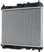 HELLA Radiateur de refroidissement moteur Ailettes de refroidissement soudées 538 x 355 mm pour FORD FIESTA