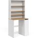 Vicco Wasmachinekast Viktor, Wit/Artisanaal eiken, 93.6 x 88.2 cm