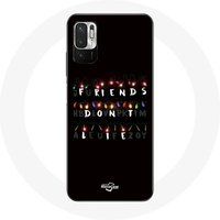 Maniacase Etui voor Xiaomi Redmi Note 10T 5G Stranger Things Poster Friends Don't Lie Merry Christmas