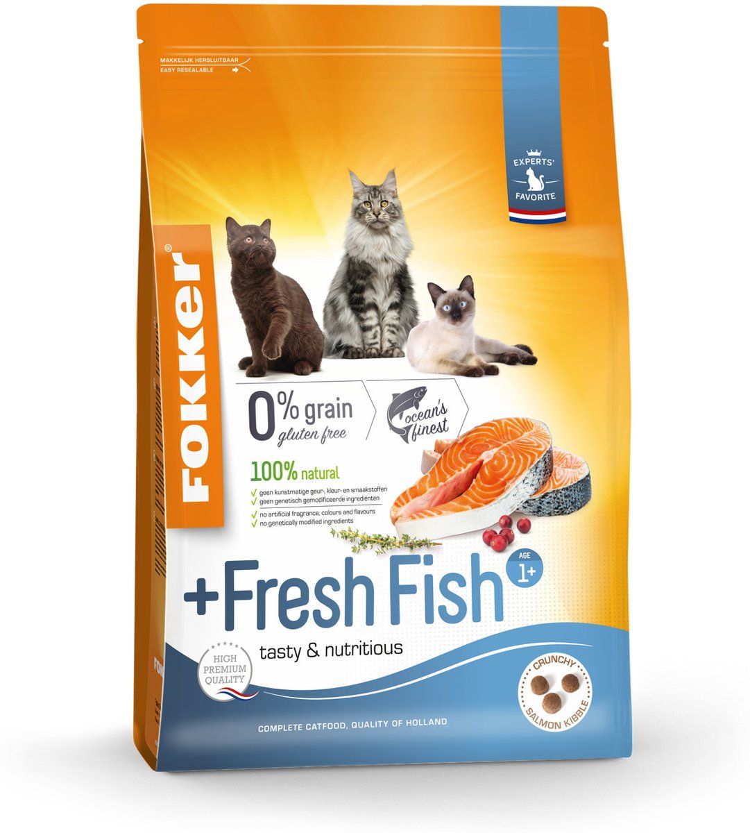 Fokker Adult + Fresh Fish Zalm 7 kg