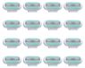 Gillette Lot de 16 lames de rasoir de remplacement pour femmes