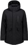 No Excess Parka met klepzakken en capuchon Zwart XXL