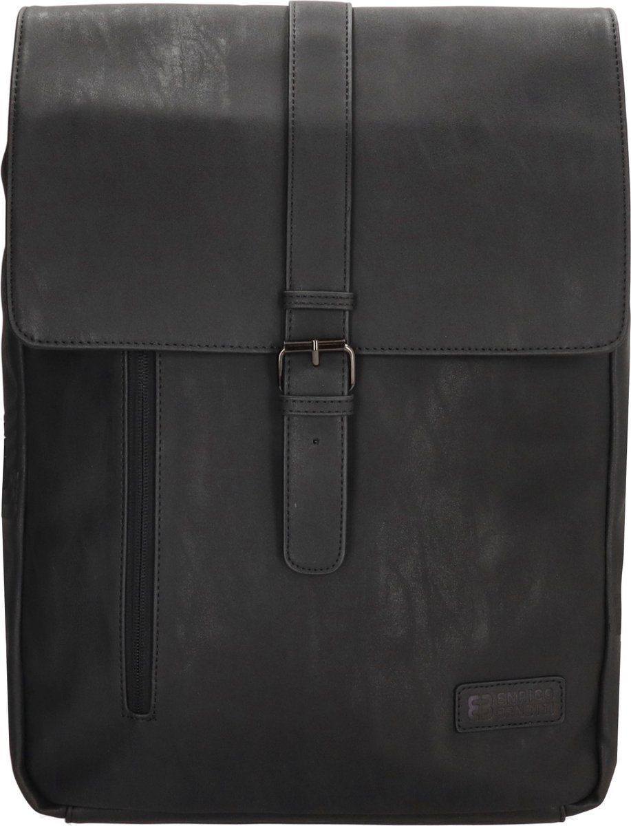 Enrico Benetti Rotterdam 66599 Laptop rugzak / businesstas 17" - Zwart