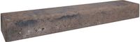 Gardenlux 2 stuks! Betonbiels bruin 12x20x100 cm