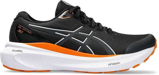 ASICS Gel Kayano 30 Lite Show Hardloopschoenen Zwart Dames Maat 42