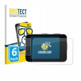 BROTECT Bedifol Screenprotector 6 Stuks voor Akaso Brave 7 Beschermglas transparant